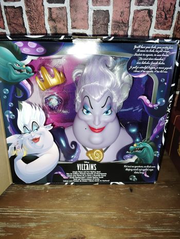 Tête à coiffer Ursula la petite sirène Disney