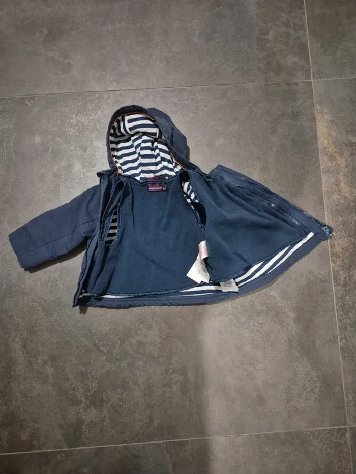 Manteau Sergent Major 6 mois avec doublure - photo numéro 3