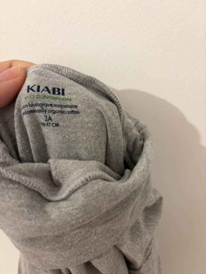 Haut gris à col roulé - KIABI - 3 ans (90-97 cm) - photo numéro 2