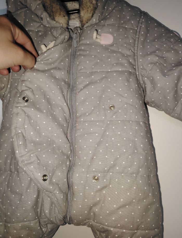 Combinaison obaibi fille chat taille 6/12 mois - photo numéro 3