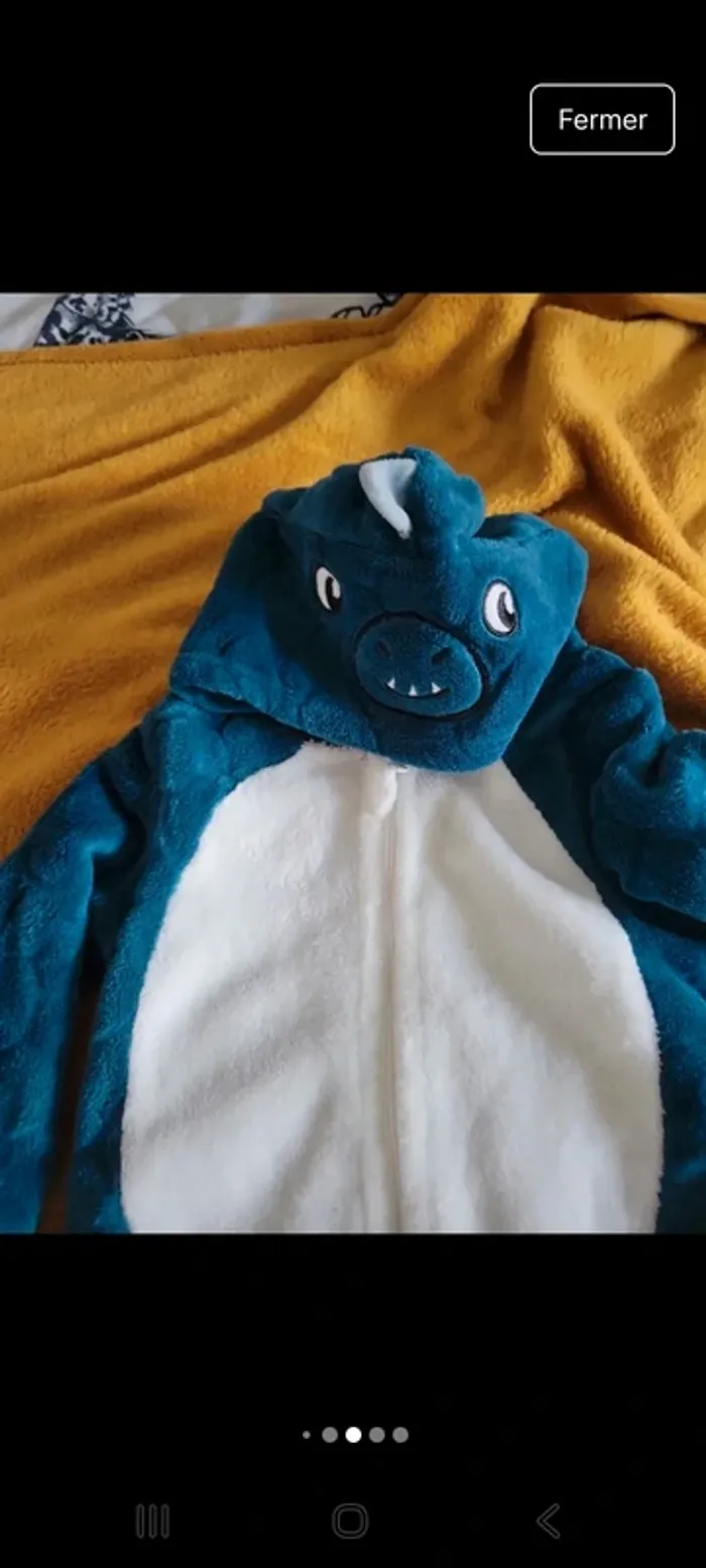 Surpyjama 12 mois gemo très peu porté 
2 3 fois 
Antidérapant ce décolle a un pied voir photo - photo numéro 5