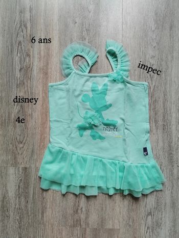 Top à bretelle Minnie 6 ans