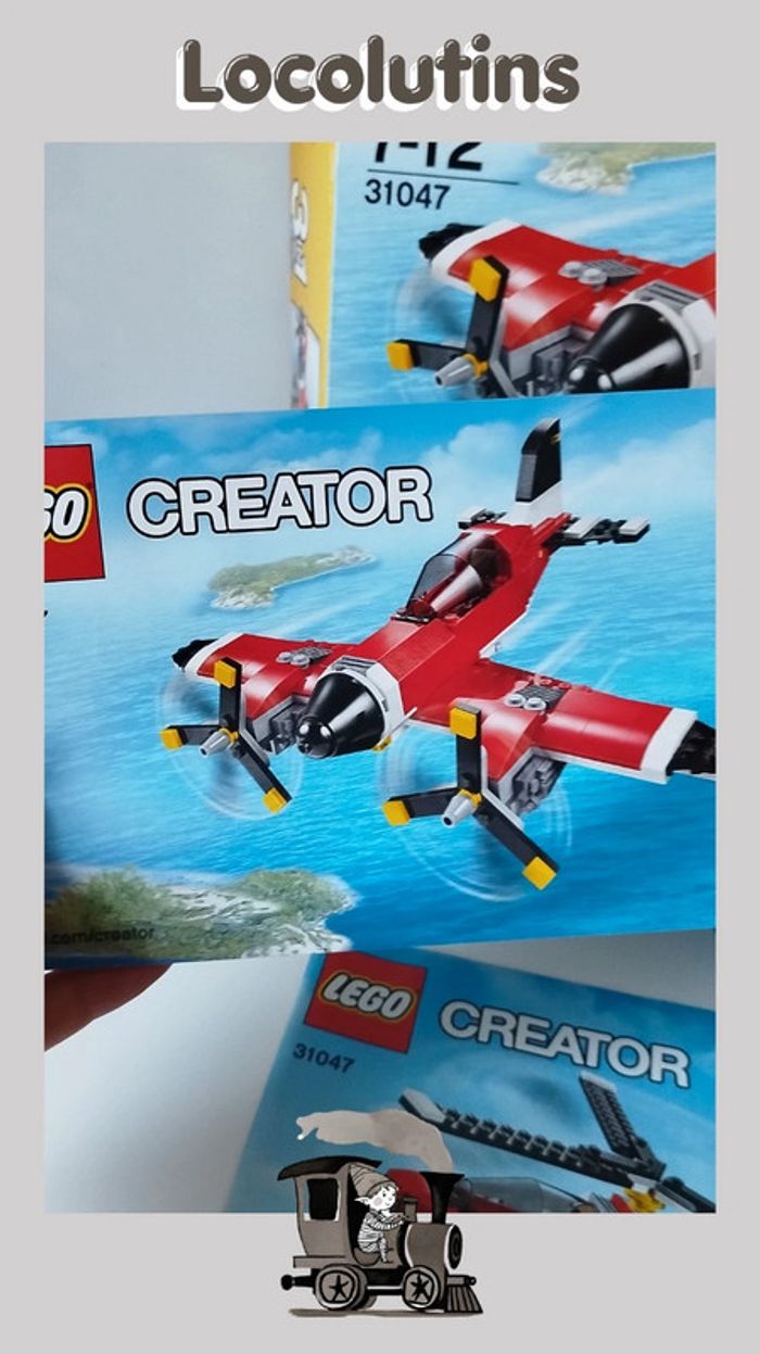 🚂 L'avion à hélices Lego Creator 31047 - photo numéro 4