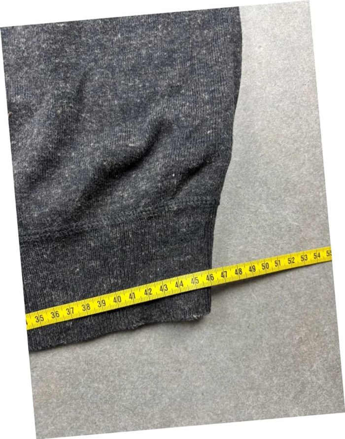 Pull sweat crewneck gris foncé/noir logo gris col rond Ralph Lauren - photo numéro 11