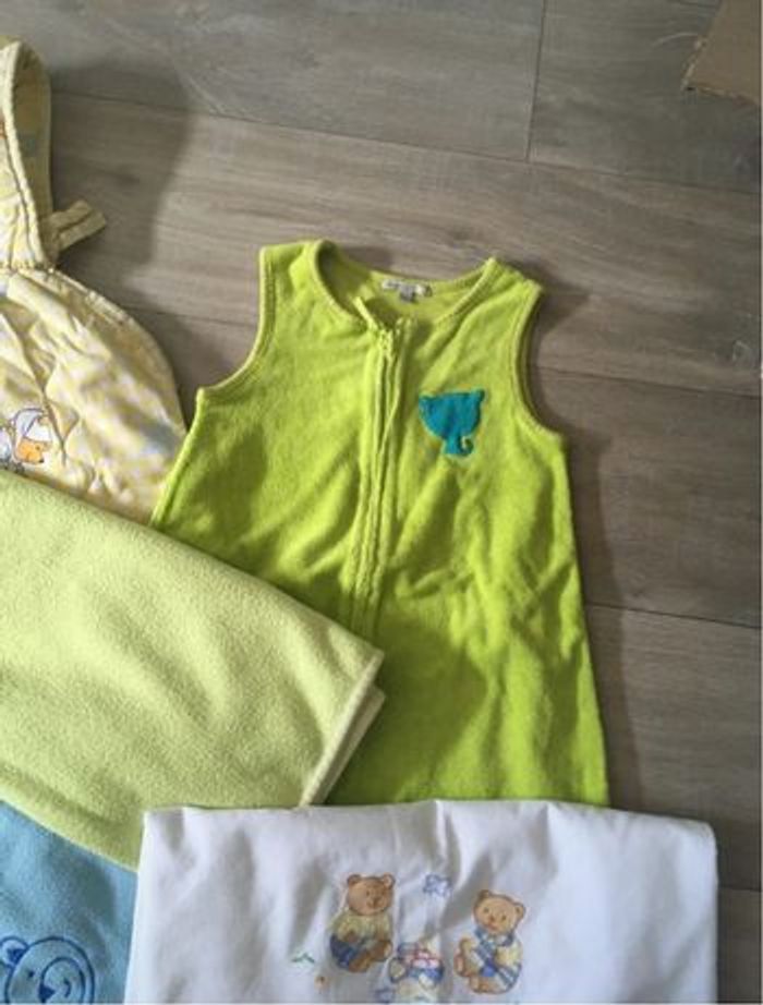 Lot de gigoteuses et couvertures - photo numéro 2