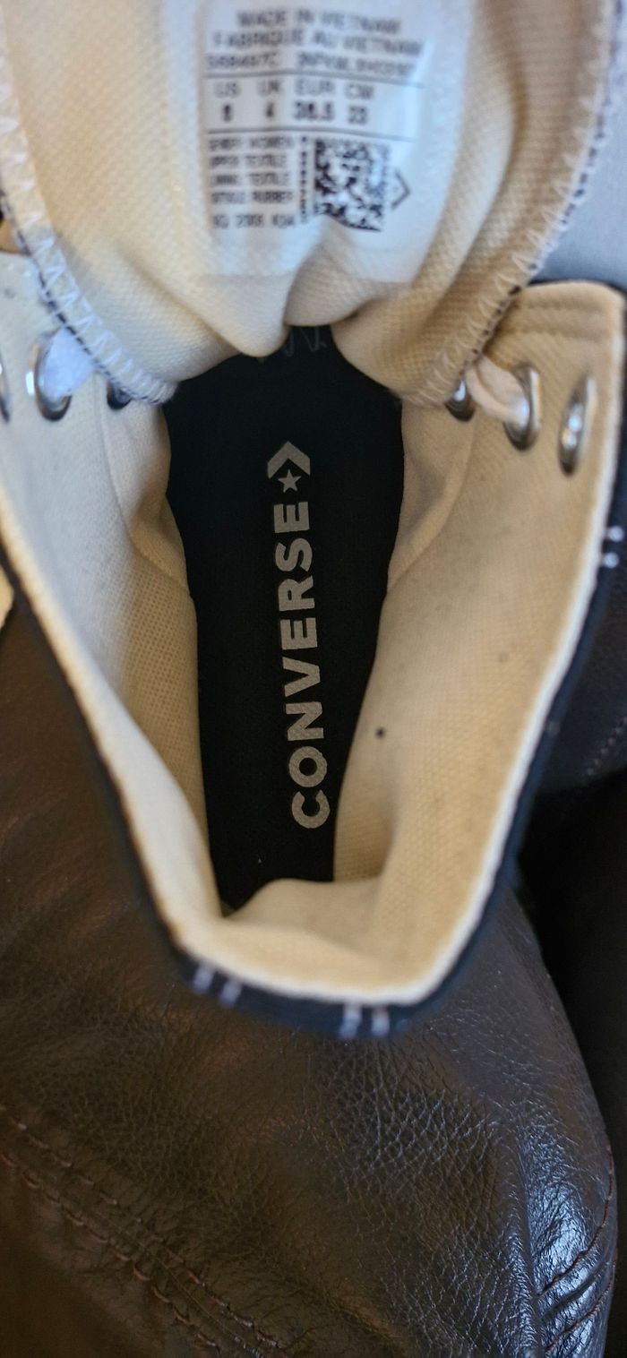 Converse plateforme noir haute - photo numéro 2