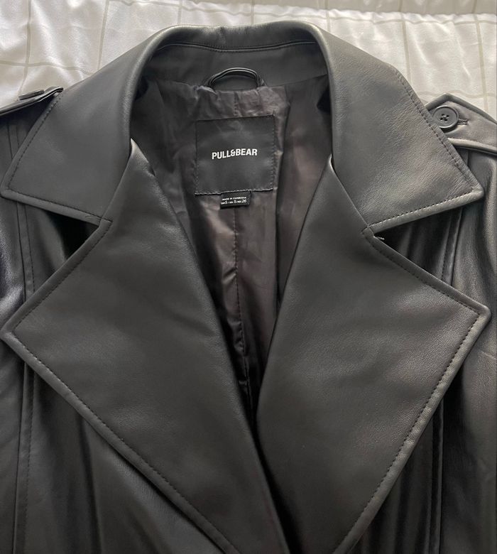 🖤 Manteau similicuir Pull&Bear 🖤 - photo numéro 7