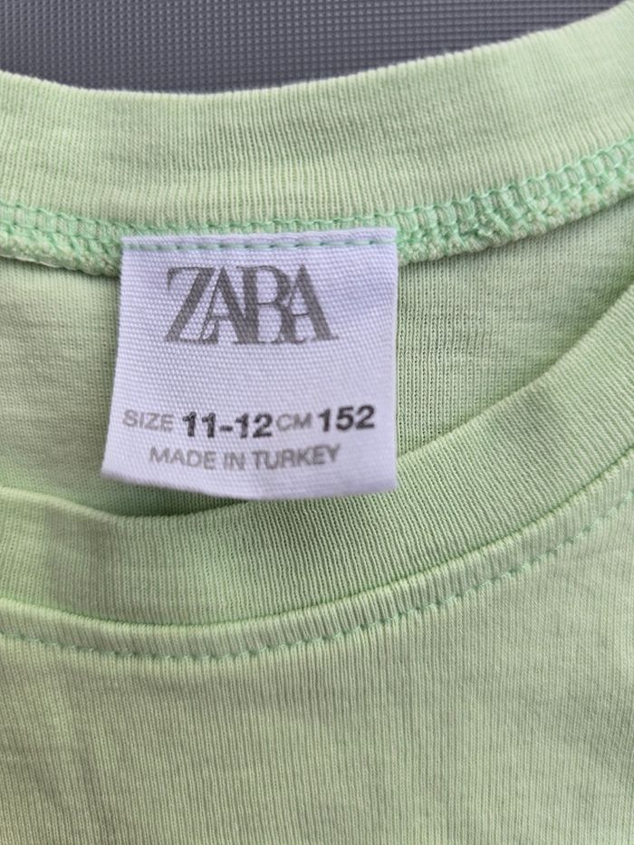 Tee-shirt MC 11-12 ans fille zara neuf - photo numéro 3