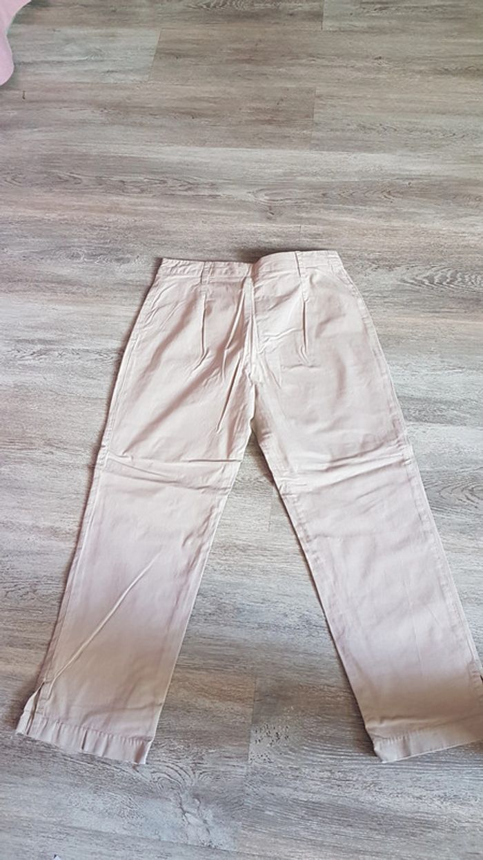 Pantacourt beige 36 - photo numéro 2