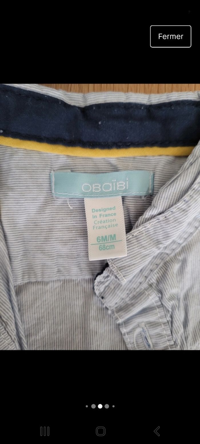 Chemises 6 mois - photo numéro 5