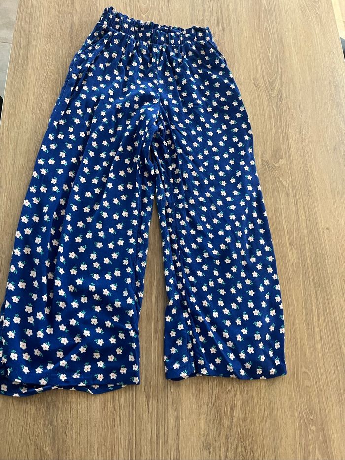 Pantalon fluide léger Kiabi 10ans fleurs