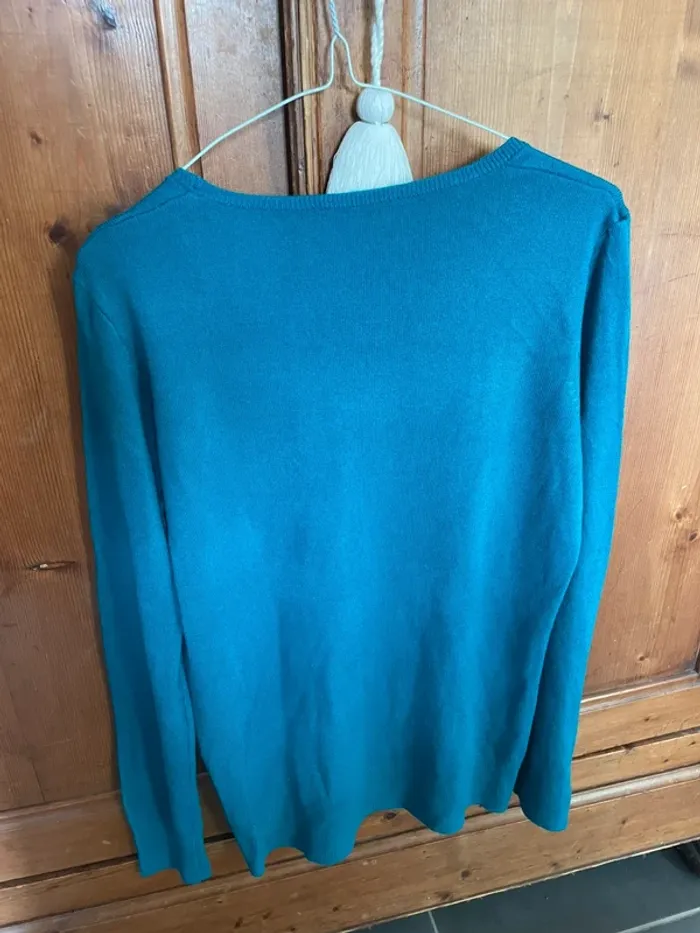 Pull fin bleu XL neuf - photo numéro 2