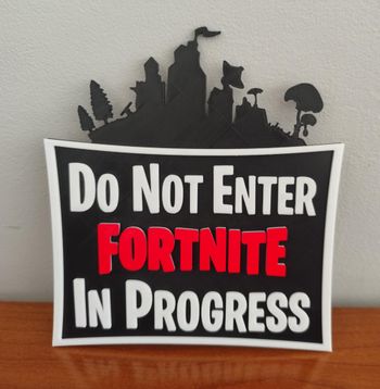 Plaque décorative Fortnite