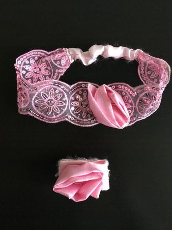 Bandeau + bracelet de princesse