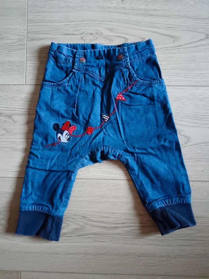 Pantalon sarouel fille 9 mois Minnie Disney