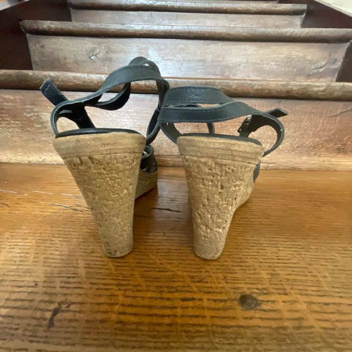 Chaussures talons compensées  de 9,5 cm - photo numéro 2