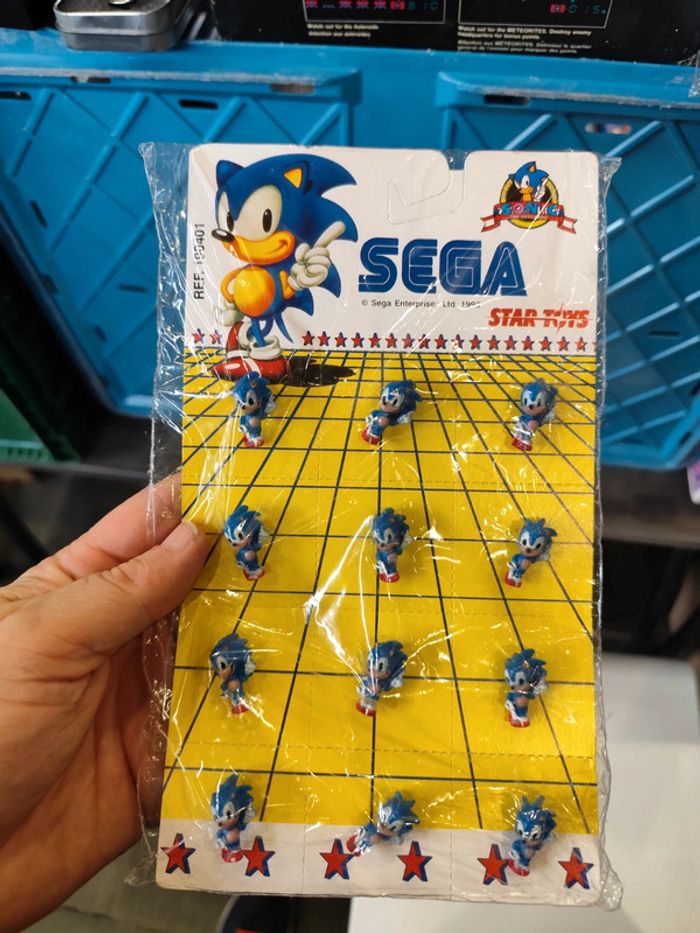 Plaque complete pins sega