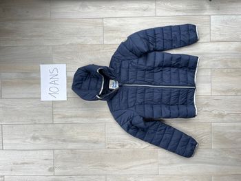 Doudoune bleu okaidi fille 10 ans