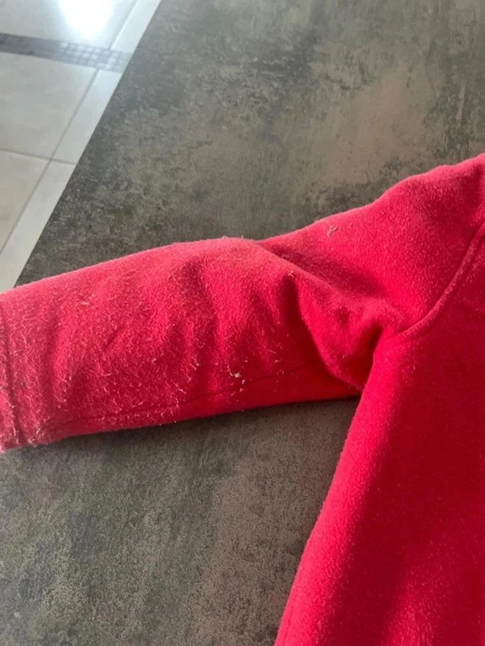 Duffel-coat rouge intérieur mouton petit bateau - photo numéro 7