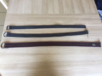 Lot ceintures