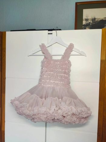 Superbe tutu rose poudré interdit de me gronder 4 ans