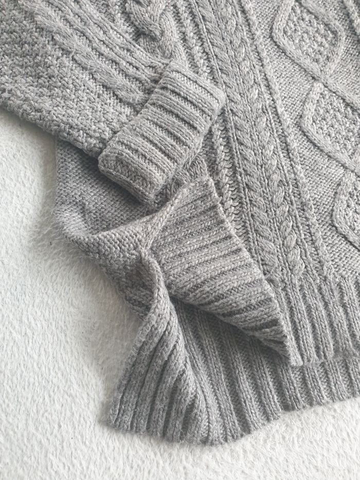 Pull femme Gris L Laine - photo numéro 4