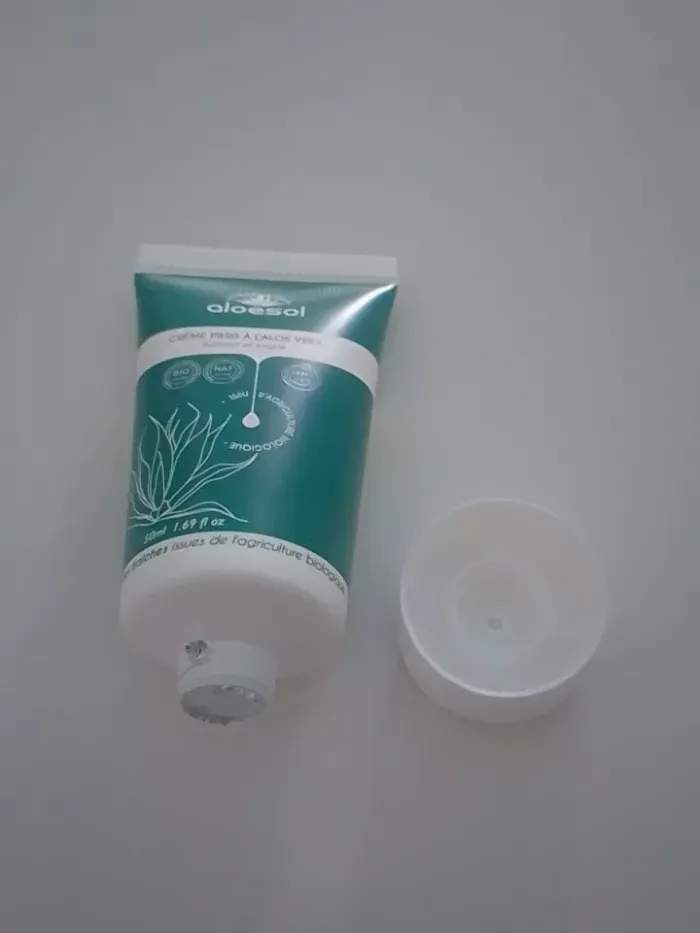 Crème pieds à L'aloé Vera- 50ml- Neuf -aloesol - photo numéro 4