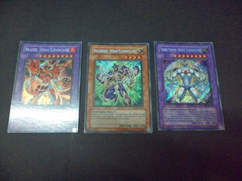 Carte YuGiOh Héros Élémentaire PP02- Secret Rare ( 3 cartes ) Neuve QUI date