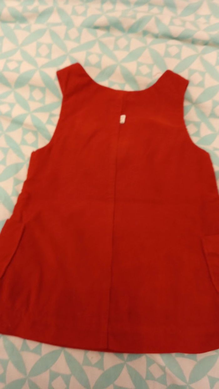Robe rouge jacadi - photo numéro 5