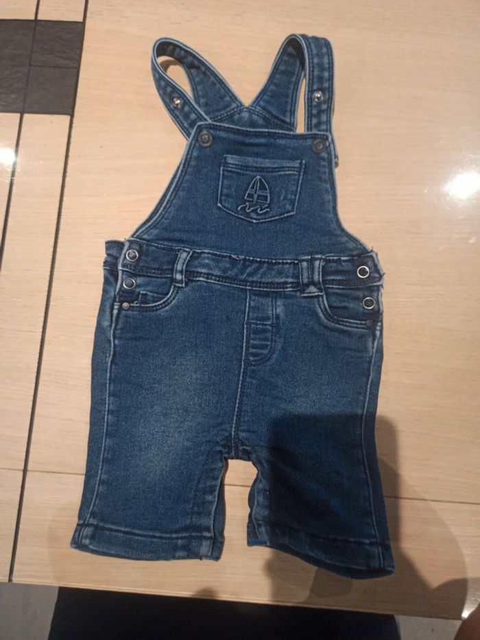 Salopette short