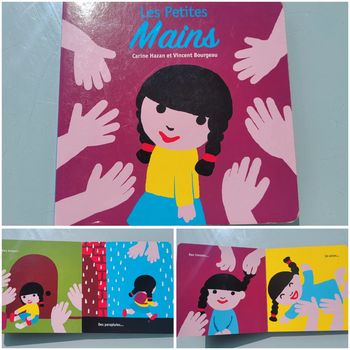 Livre tout carton 🖐 Les Petites Mains 👐