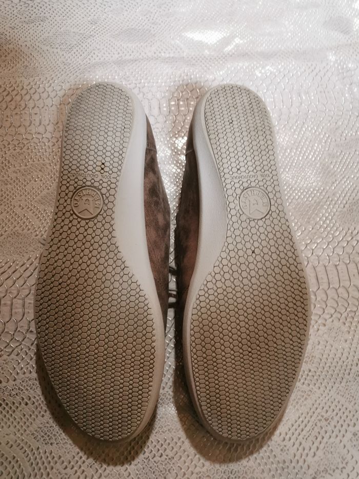 Chaussures à lacets marron irisé Mephisto T37 - photo numéro 9