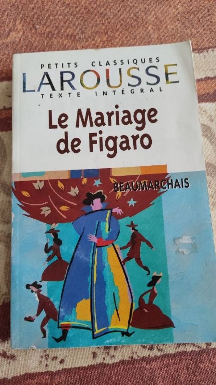 Livre de poche Le mariage de Figaro
