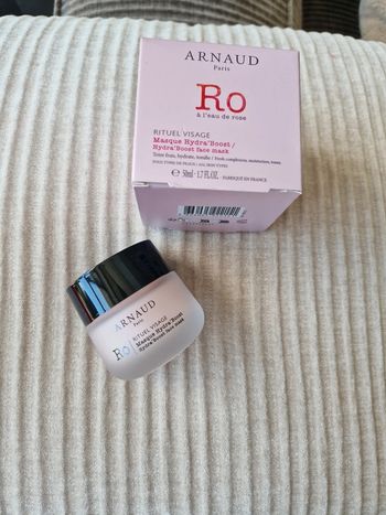 Arnaud masque hydra boost à l’eau de rose