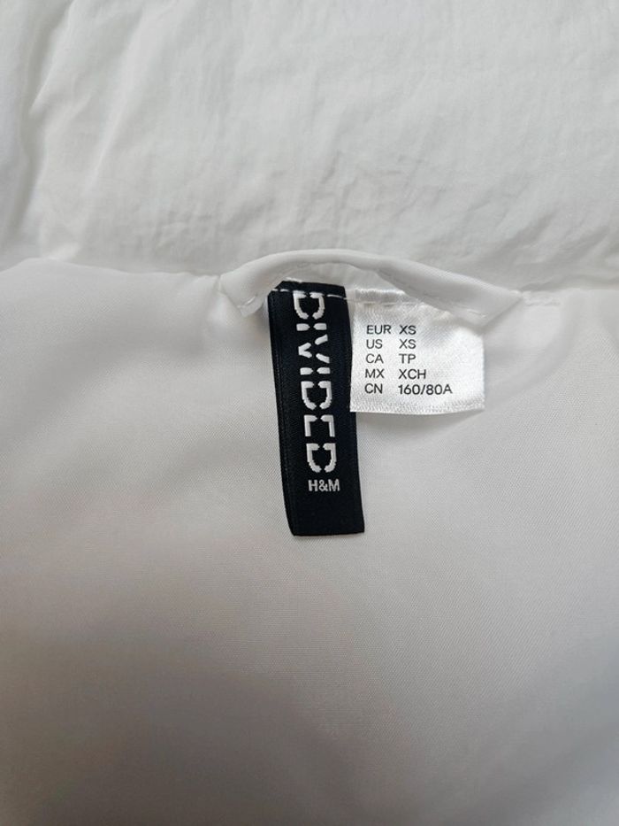 Manteau sans manches blanc H&M taille XS - photo numéro 5