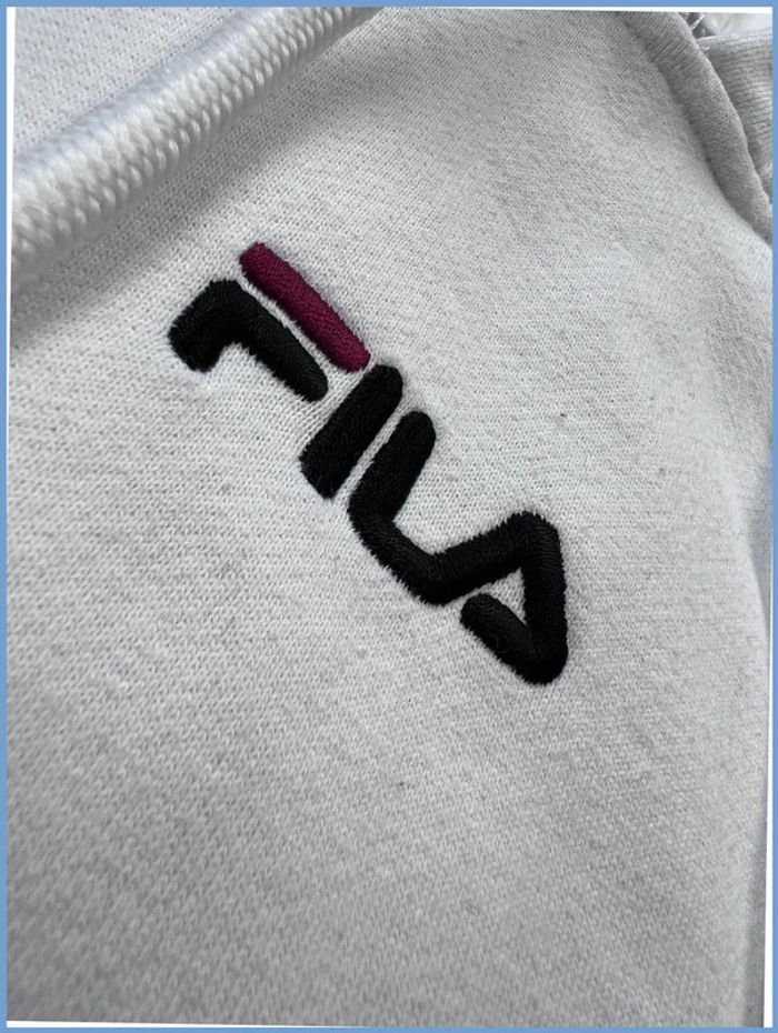 Sweat à capuche Fila Blanc Taille XS - photo numéro 7
