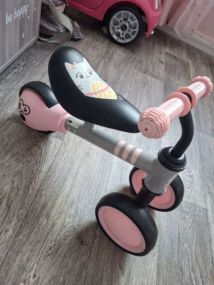 Draisienne kinderkraft hibou en métal et caoutchou - photo numéro 3