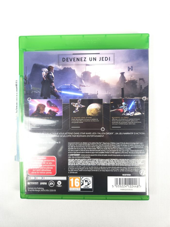 Jeu Xbox One Star Wars Jedi Fallen Order FR - Très Bon État - photo numéro 3