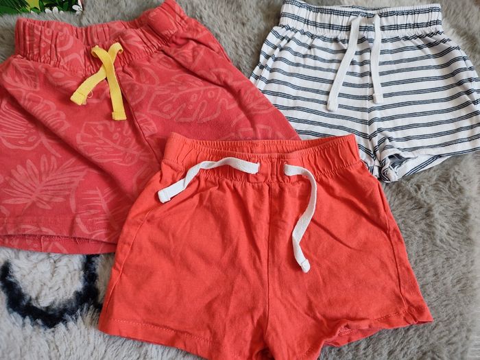 Lot shorts 18 mois garçon