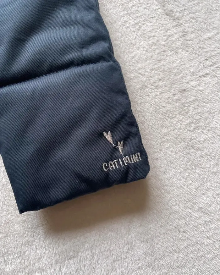 Manteau bleu marine à capuche et ceinture 4 ans - Catimini - photo numéro 10