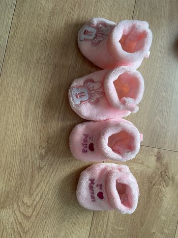 Lot de chaussure bébé fille