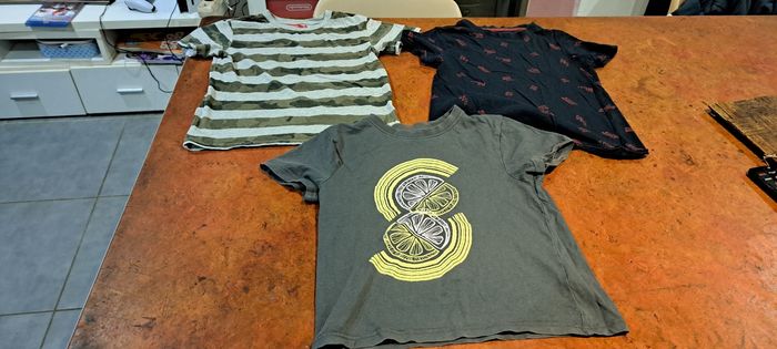 Lot T-shirt garçon 8ans