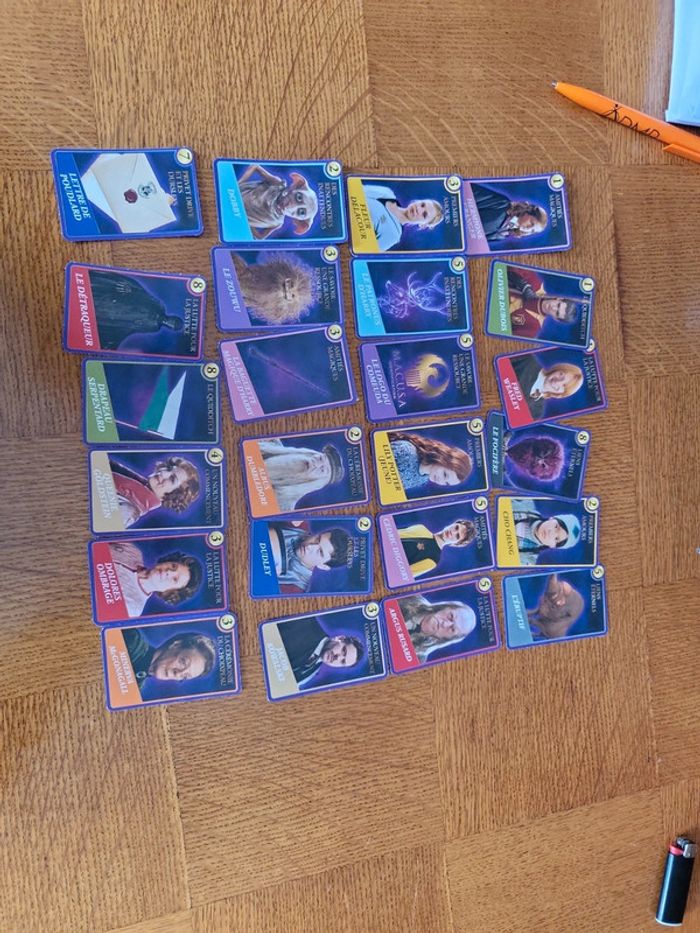 Lot carte harry potter