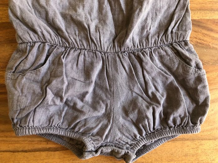 Combi short body bodies bloomer salopette enfant bébé fille Orchestra taille 12 mois / 74 cm - photo numéro 4