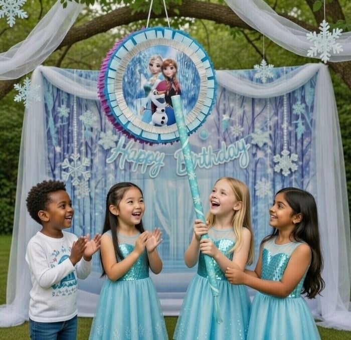 Pinata Reine des neiges - photo numéro 2