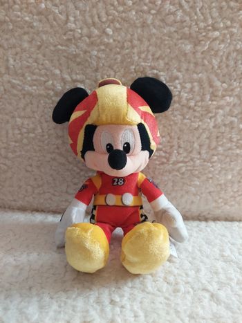 Nicotoy Disney - peluche Mickey pilote de formule 1