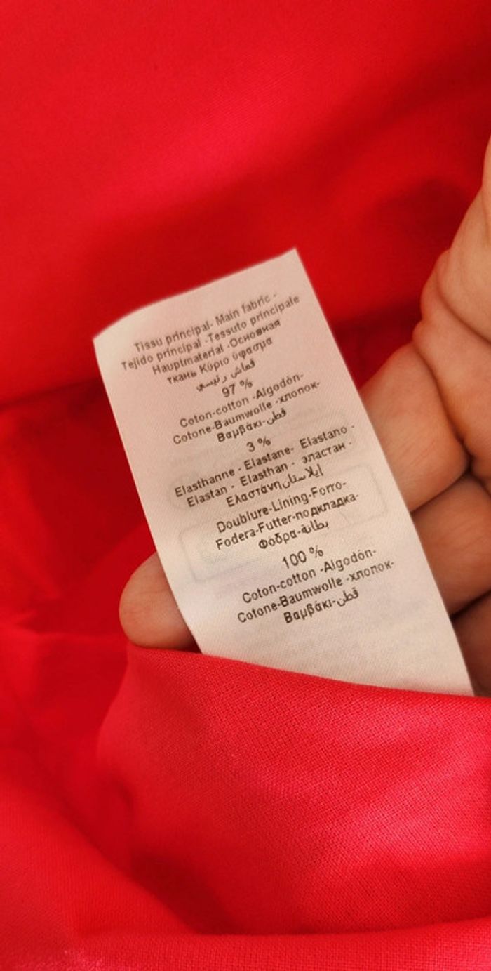 Robe manches courtes rose foncé taille 40 Naf Naf - photo numéro 5