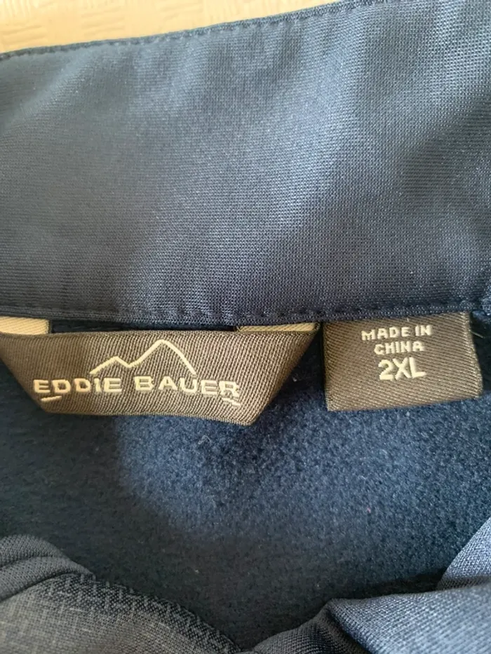 1/4 zip Eddie Bauer Homme Grande Taille XXL - photo numéro 2