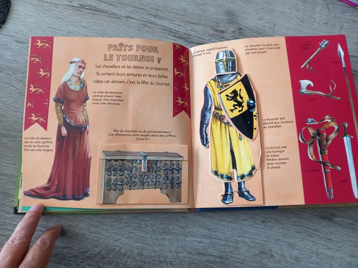 Livre Kididoc Les châteaux forts - Nathan - photo numéro 3