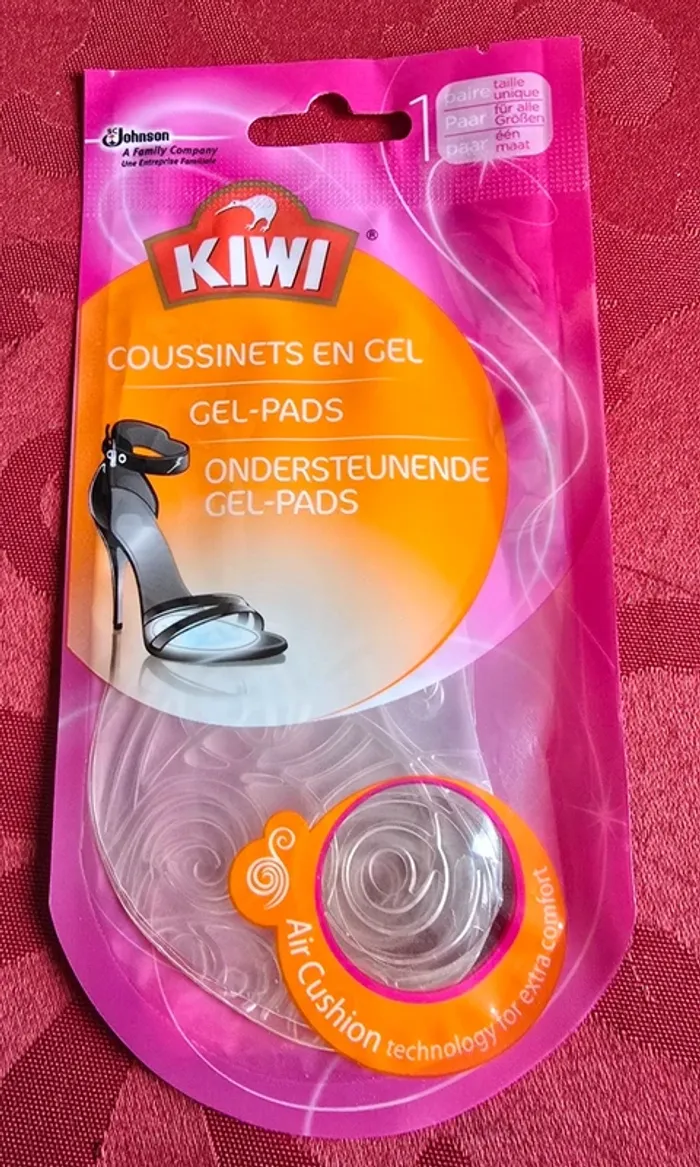 Coussinets en gel